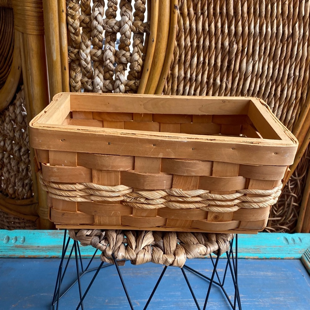 Natural Woven Storage Decretive Basket